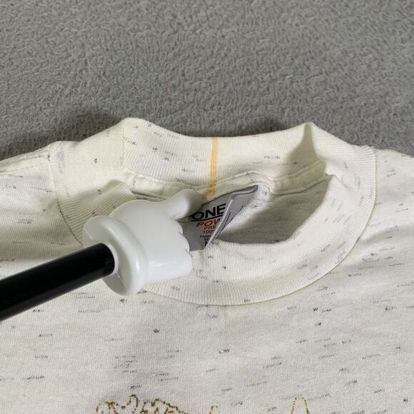 Vintage Santa Cruz T-Shirt Mens Medium Oneita Power-T 90s Art Fish Graphic Tee - Picture 3 of 9